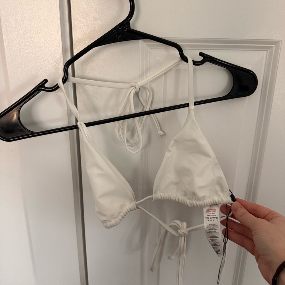 NWT Triangle Cut Bikini top